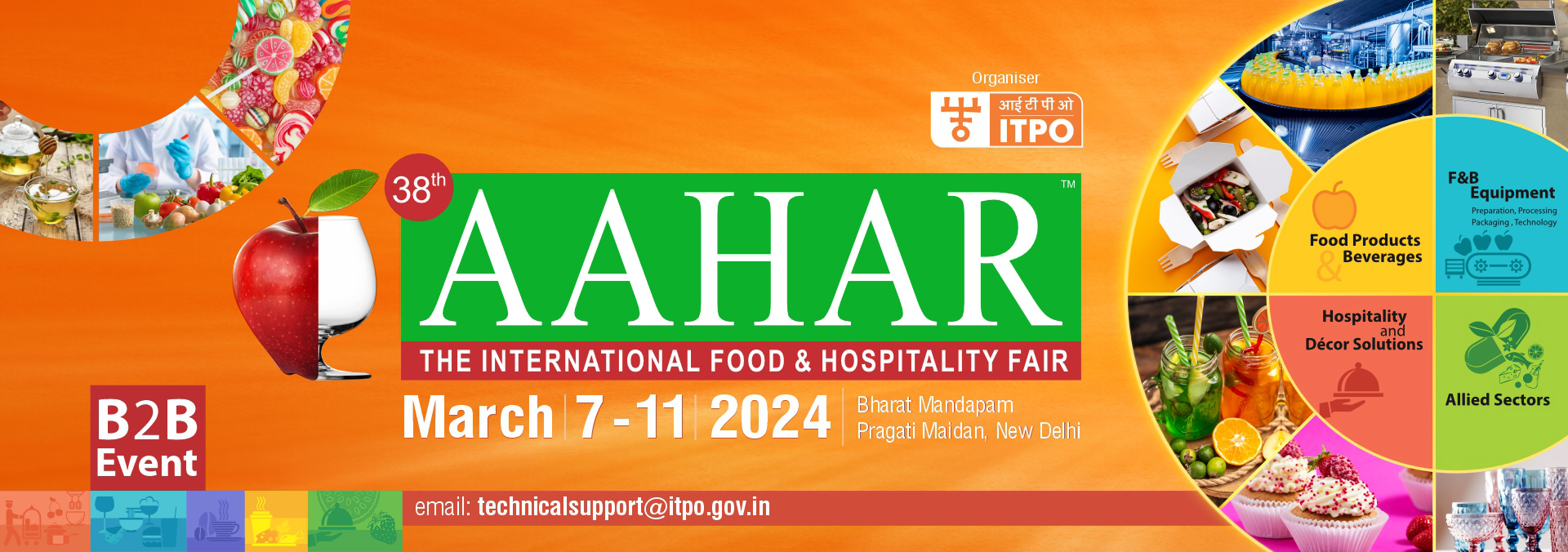 AAHAR 2024 - The International Food & Hospitality Fair (New Delhi)